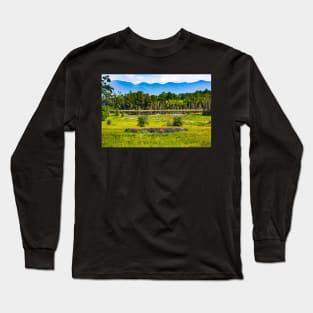 Lupine Field x Nature Photography Long Sleeve T-Shirt